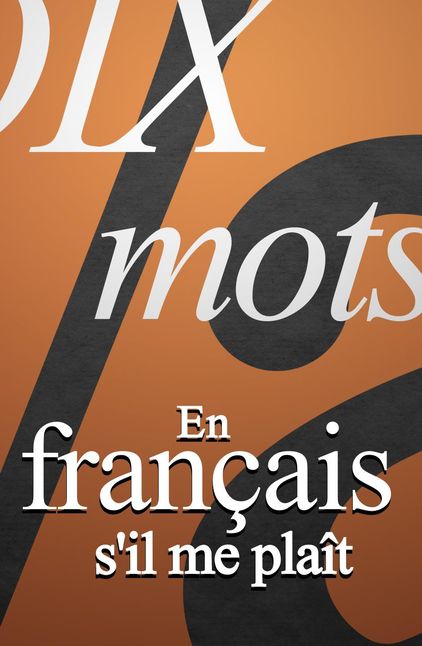 En français s'il me plaît