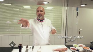 Le chef Frédéric Anton