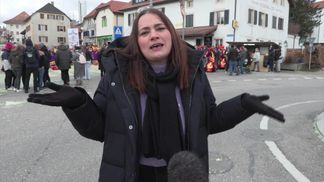 Au carnaval des Franches-Montagnes, au Noirmont